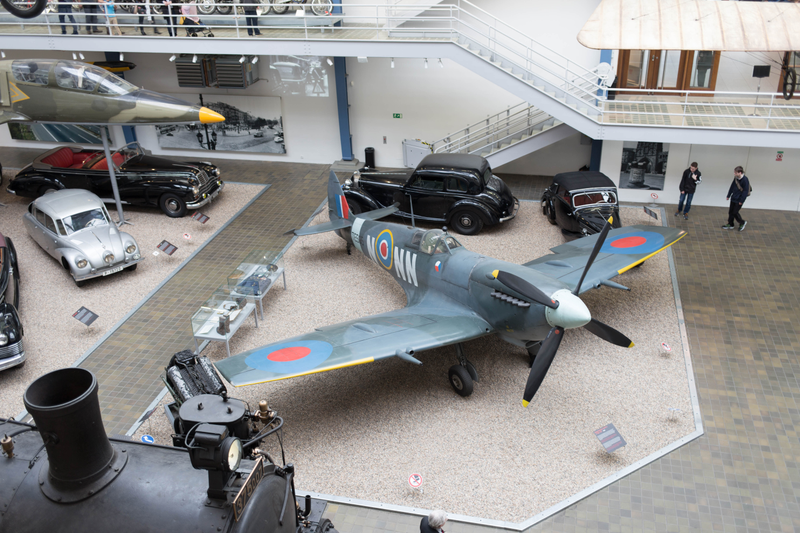 A Supermarine Spitfire at Prague’s National Technical Museum.